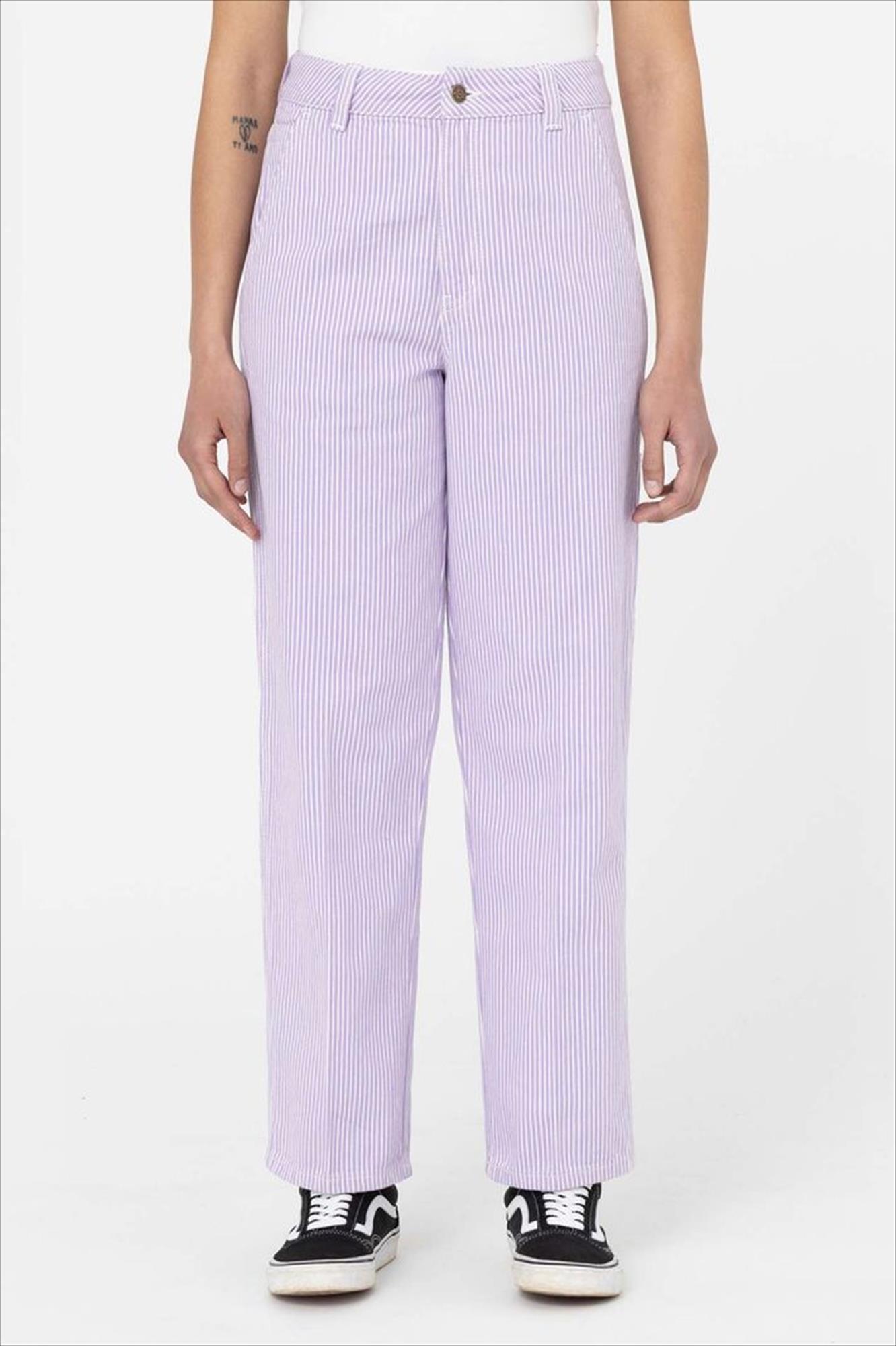 Dickies - Paarse Hickory broek