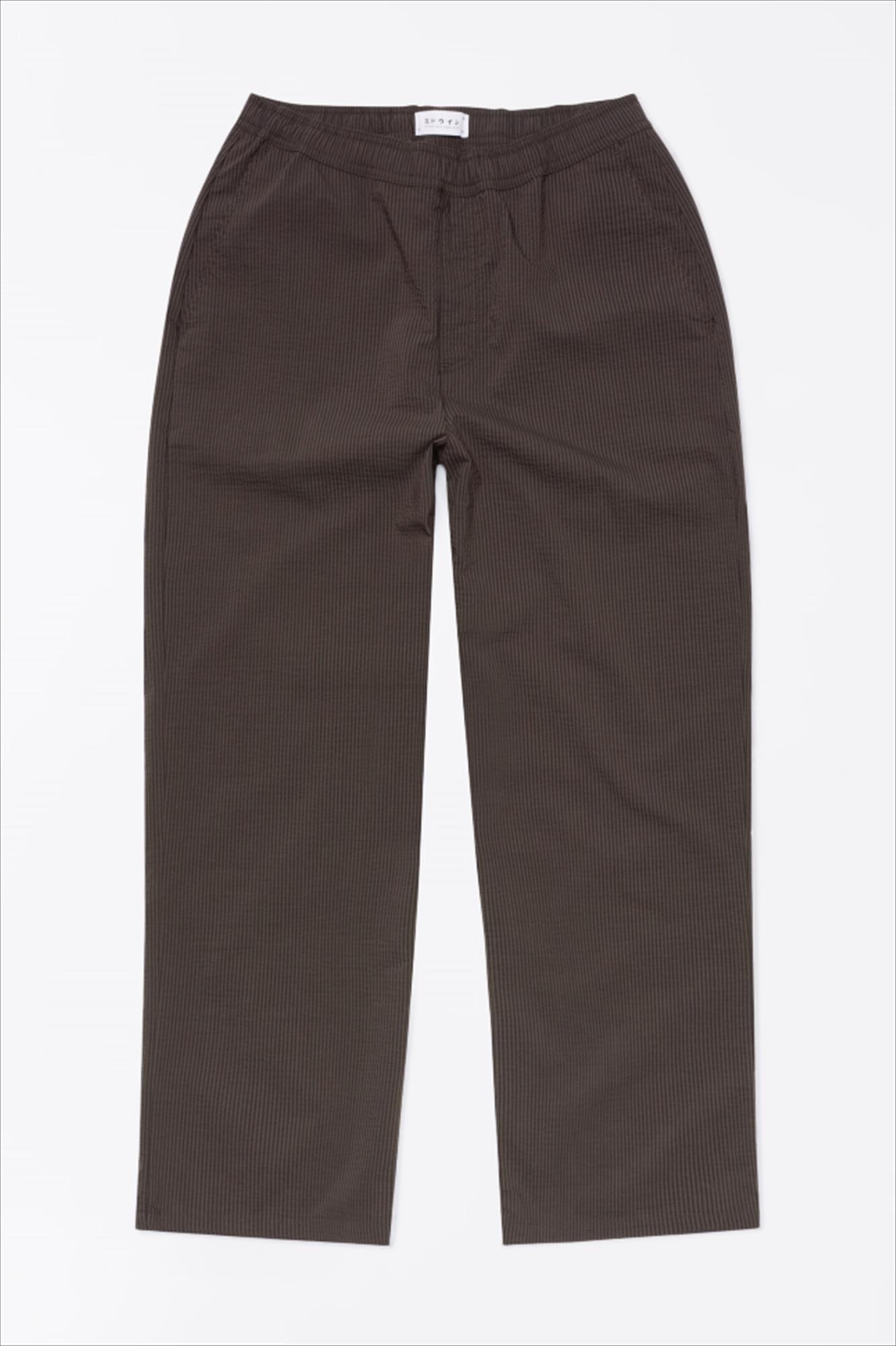 Edwin - Donkerbruine Edison broek