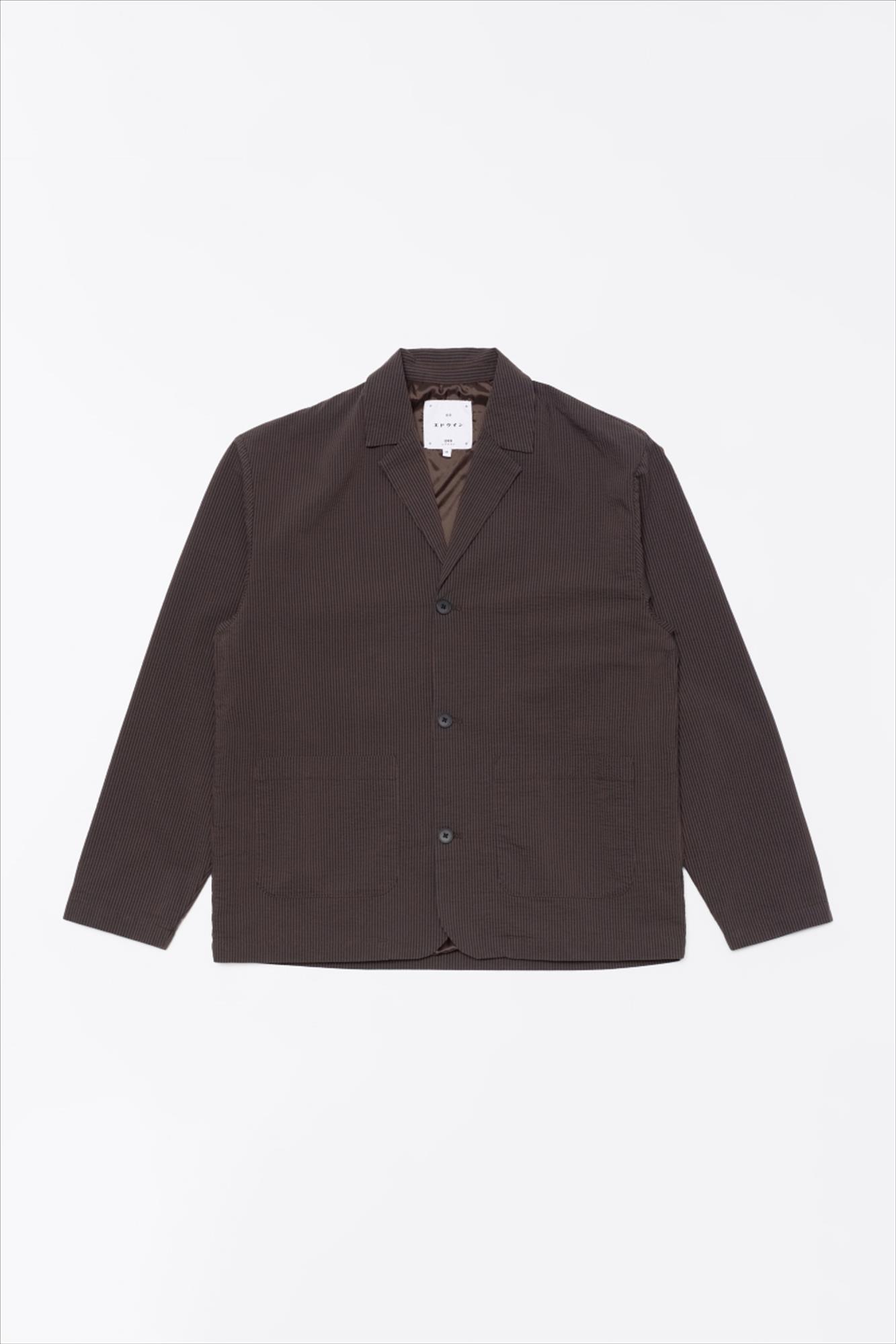 Edwin - Donkerbruine Edison blazer