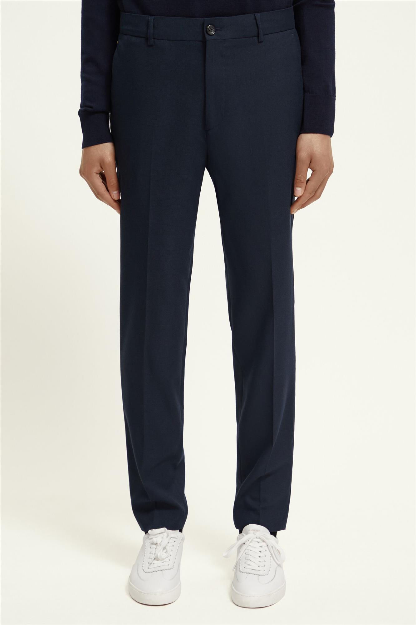 Scotch & Soda - Donkerblauwe Silm Tapered Chino broek