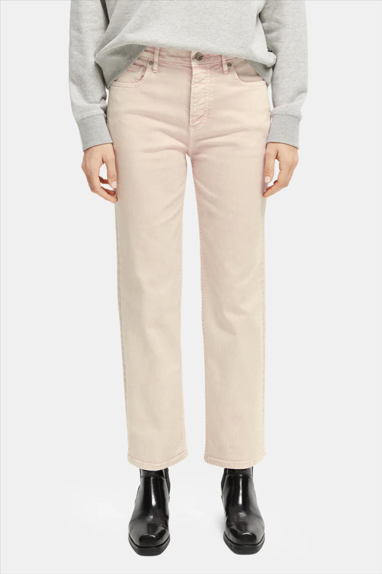 Scotch & Soda - Lichtroze The Sky Straight jeans