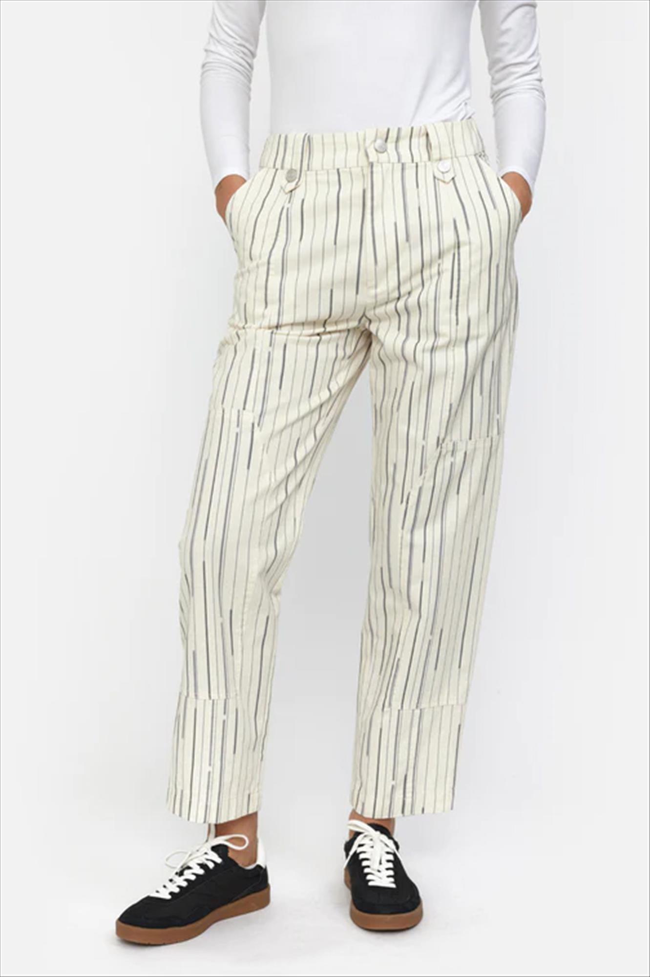 esmé studios - Ecru Frankie broek