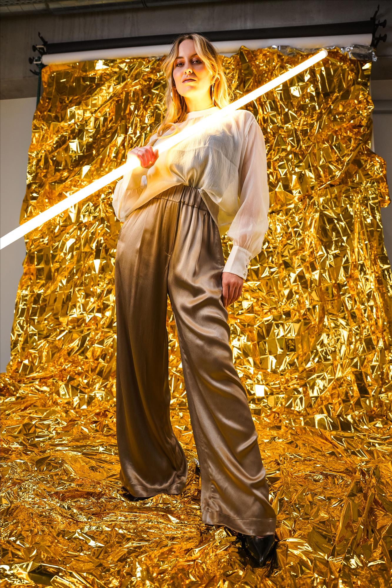 BY BAR - Gouden Benji broek