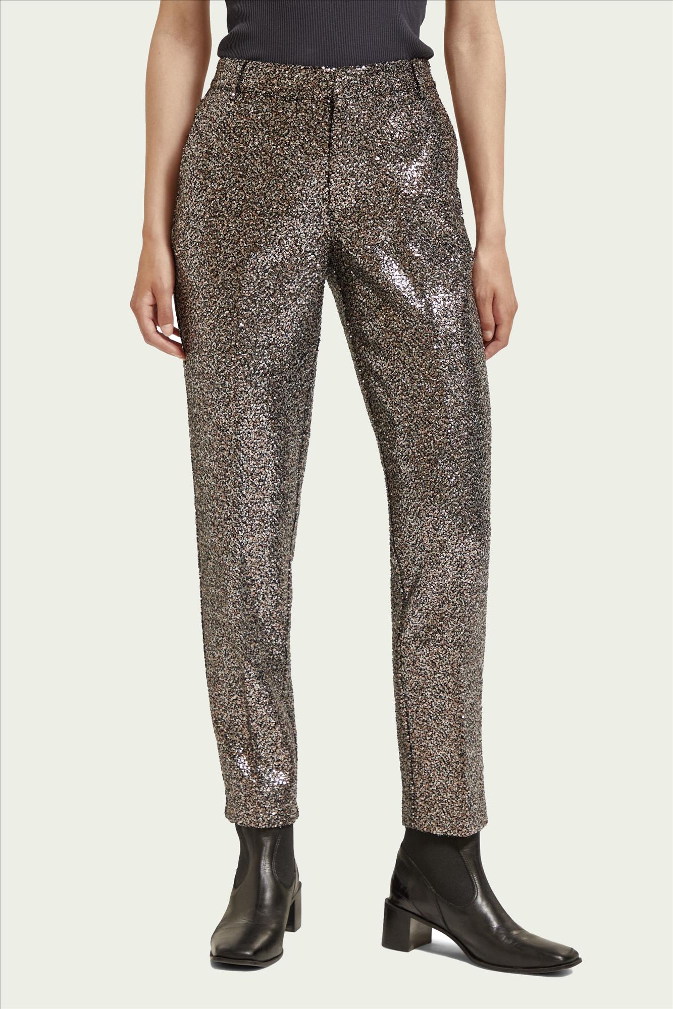 Scotch & Soda - Zwarte Lowry broek