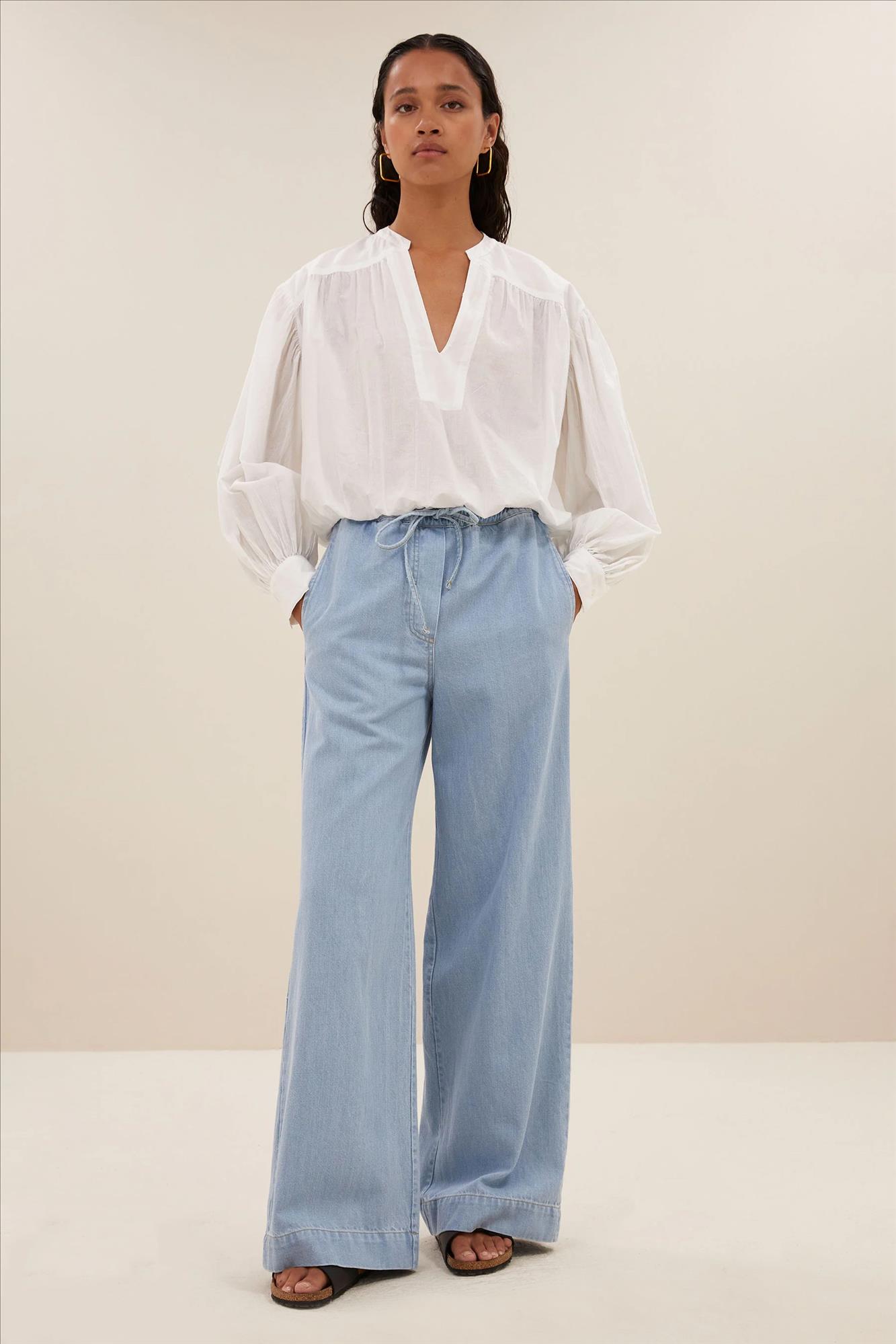 BY BAR - Lichtblauwe Jeff jeans