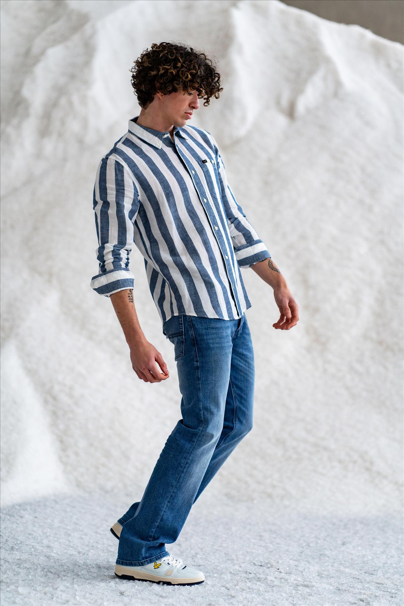 Diesel - Blauwe 2007 Zatiny bootcut jeans