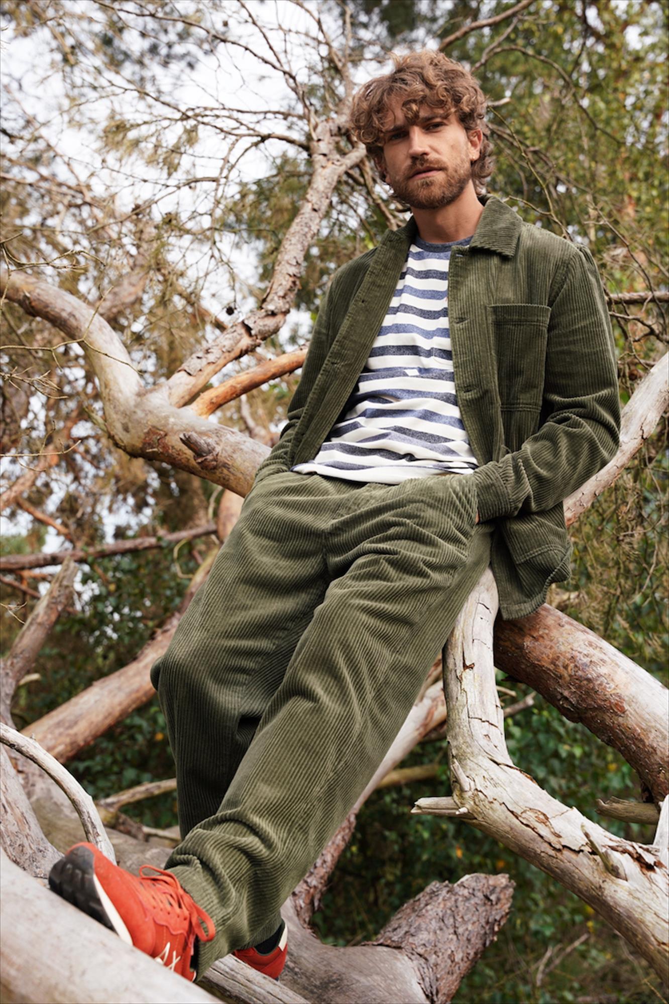 Minimum - Donkergroene Bratis broek