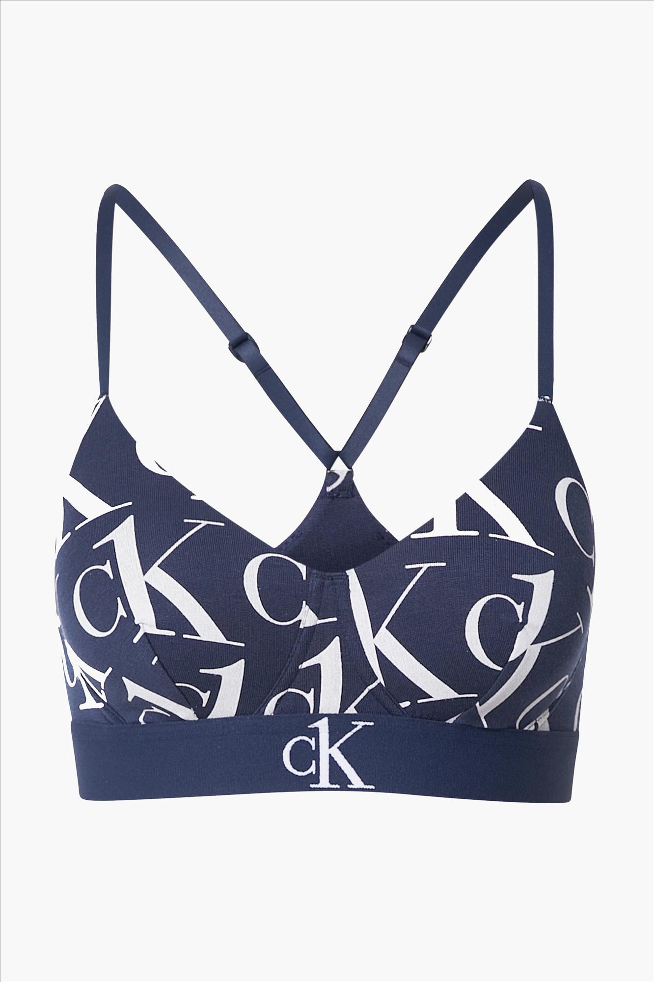 Calvin Klein Underwear - Blauw-witte Lined Bralette