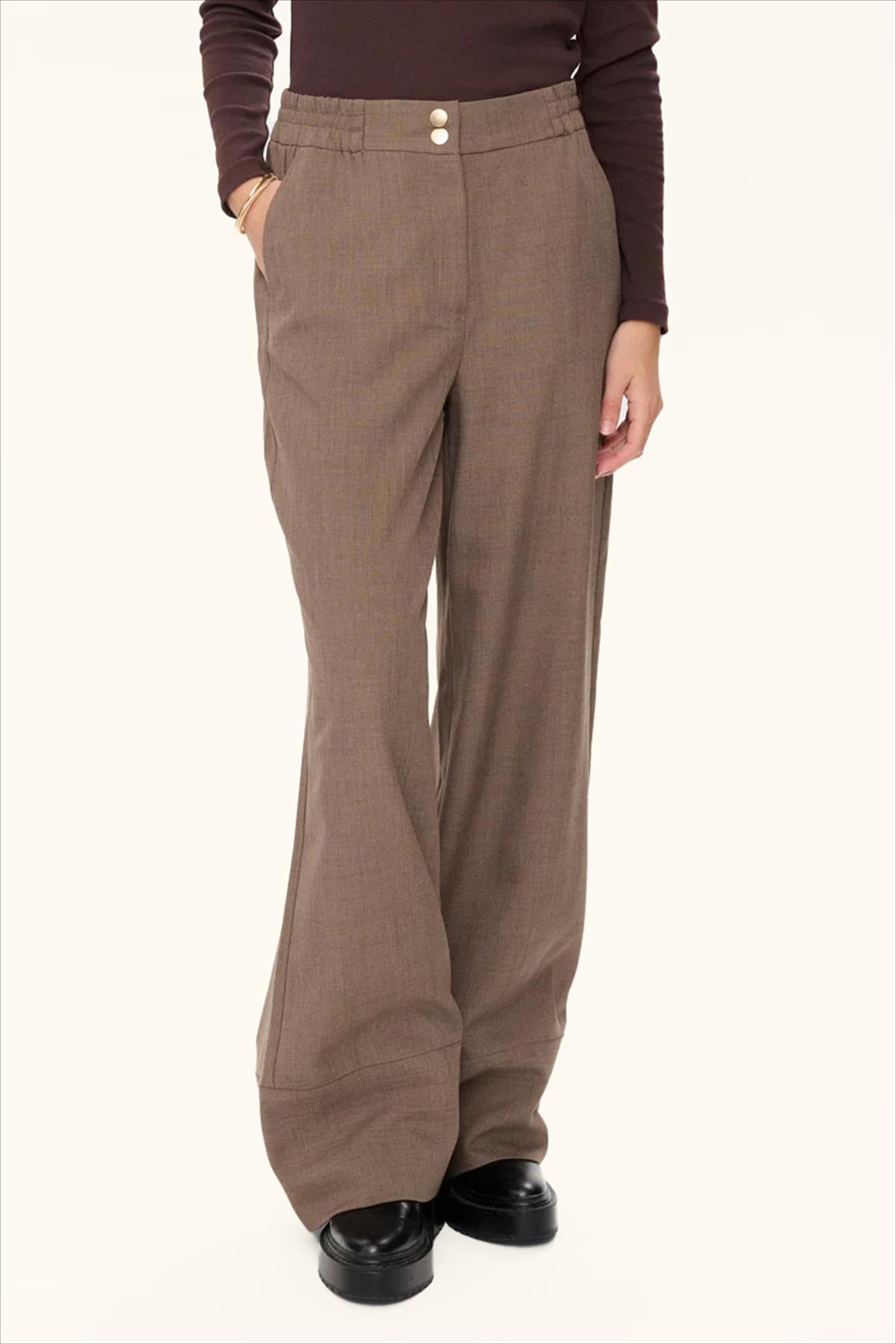 Nümph - Taupe Shelly broek