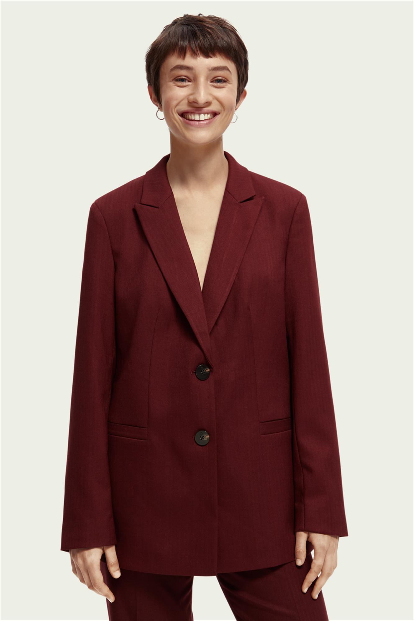 Scotch & Soda - Bordeaux Explorer blazer