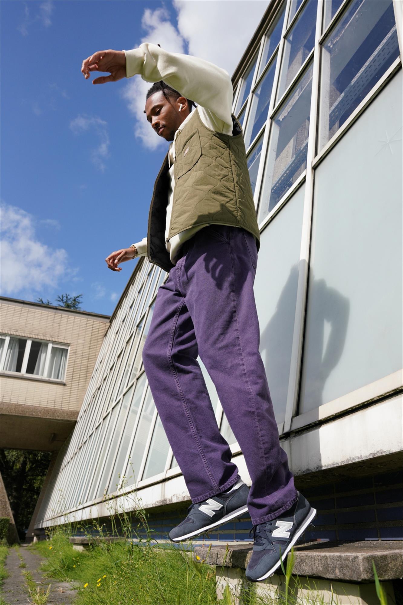 Edwin - Paarse Storm Relaxed jeans