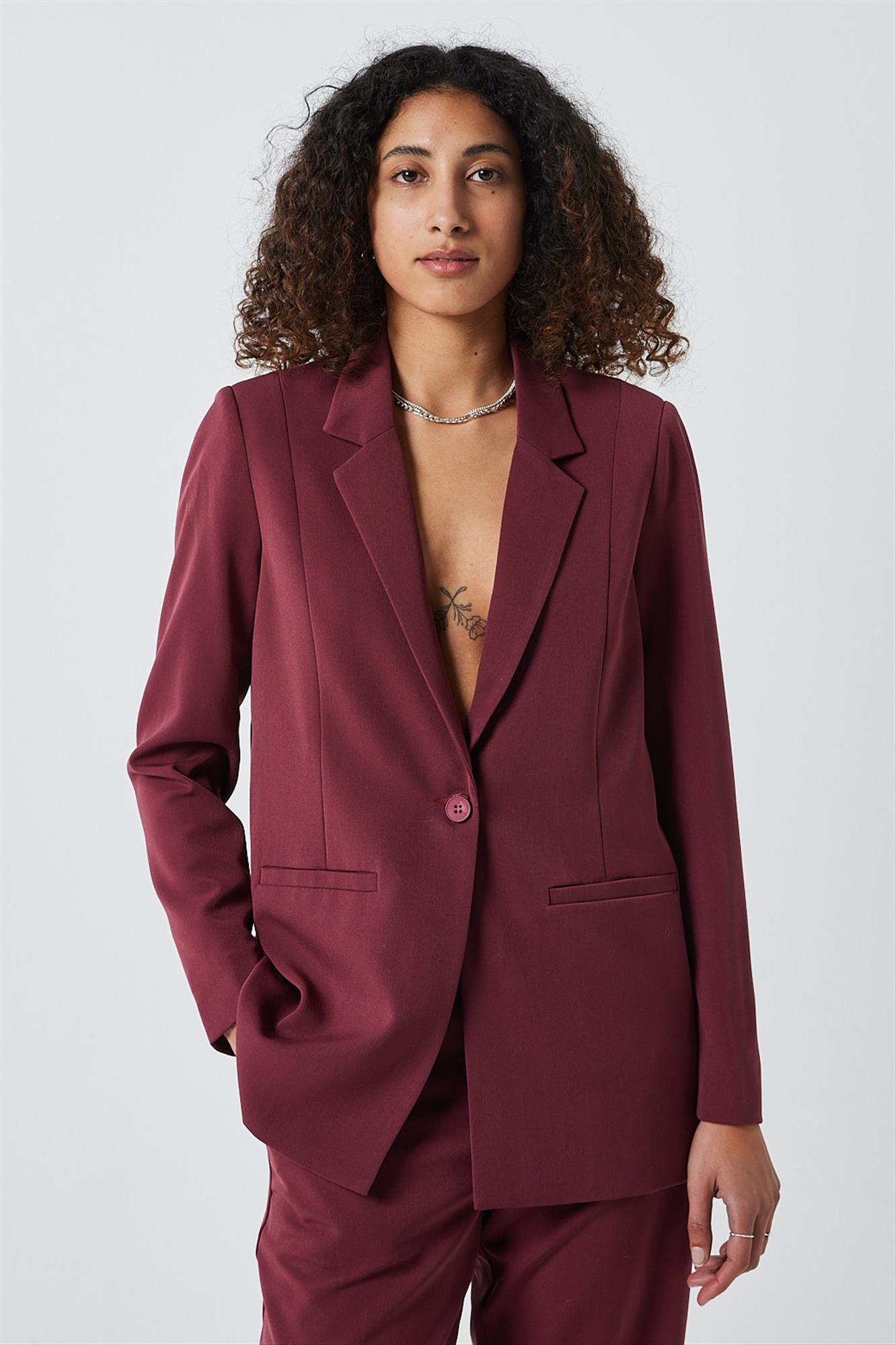 Minimum - Bordeaux Tara blazer