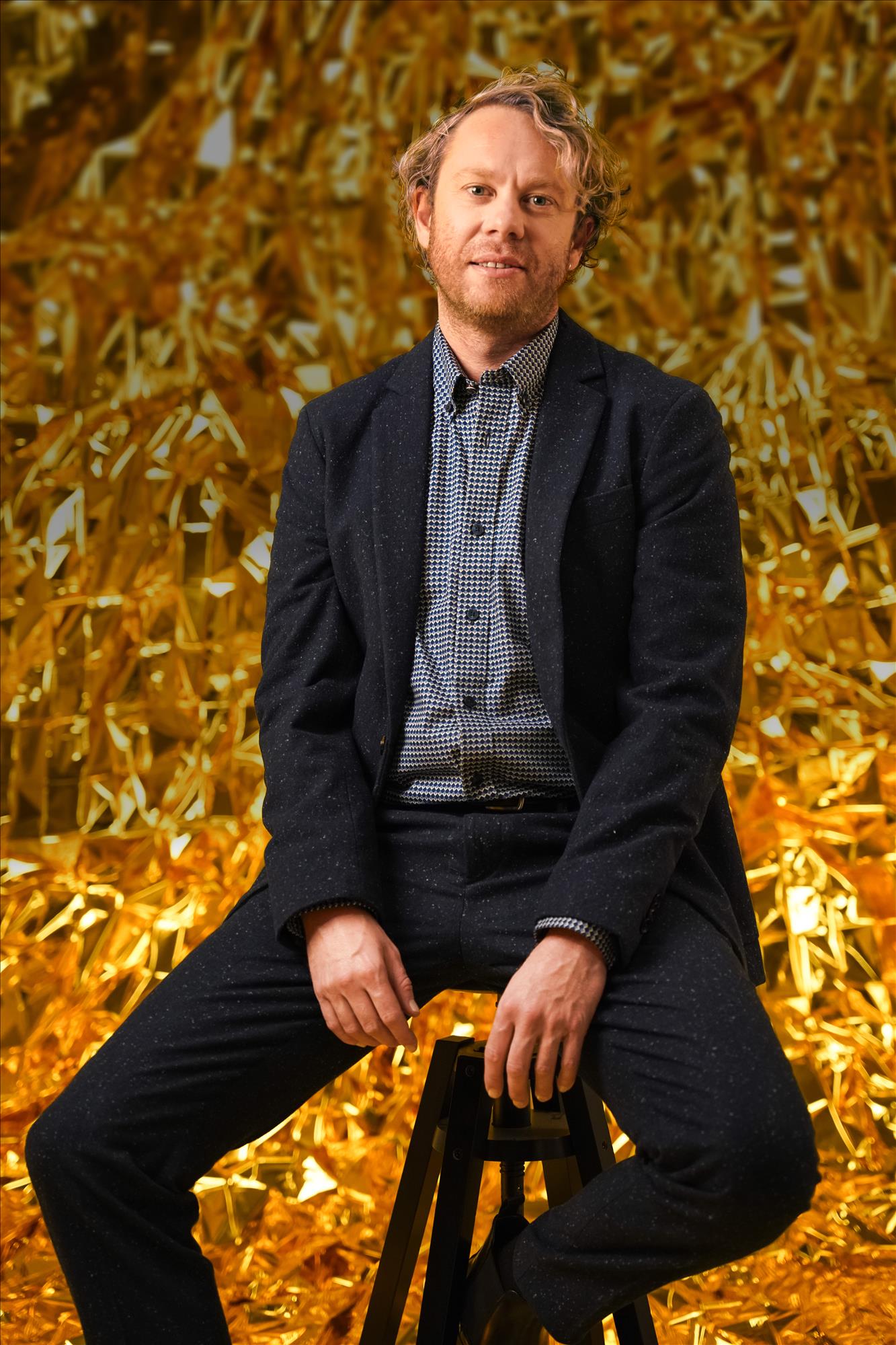 Scotch & Soda - Blauwe Authentic Wear blazer