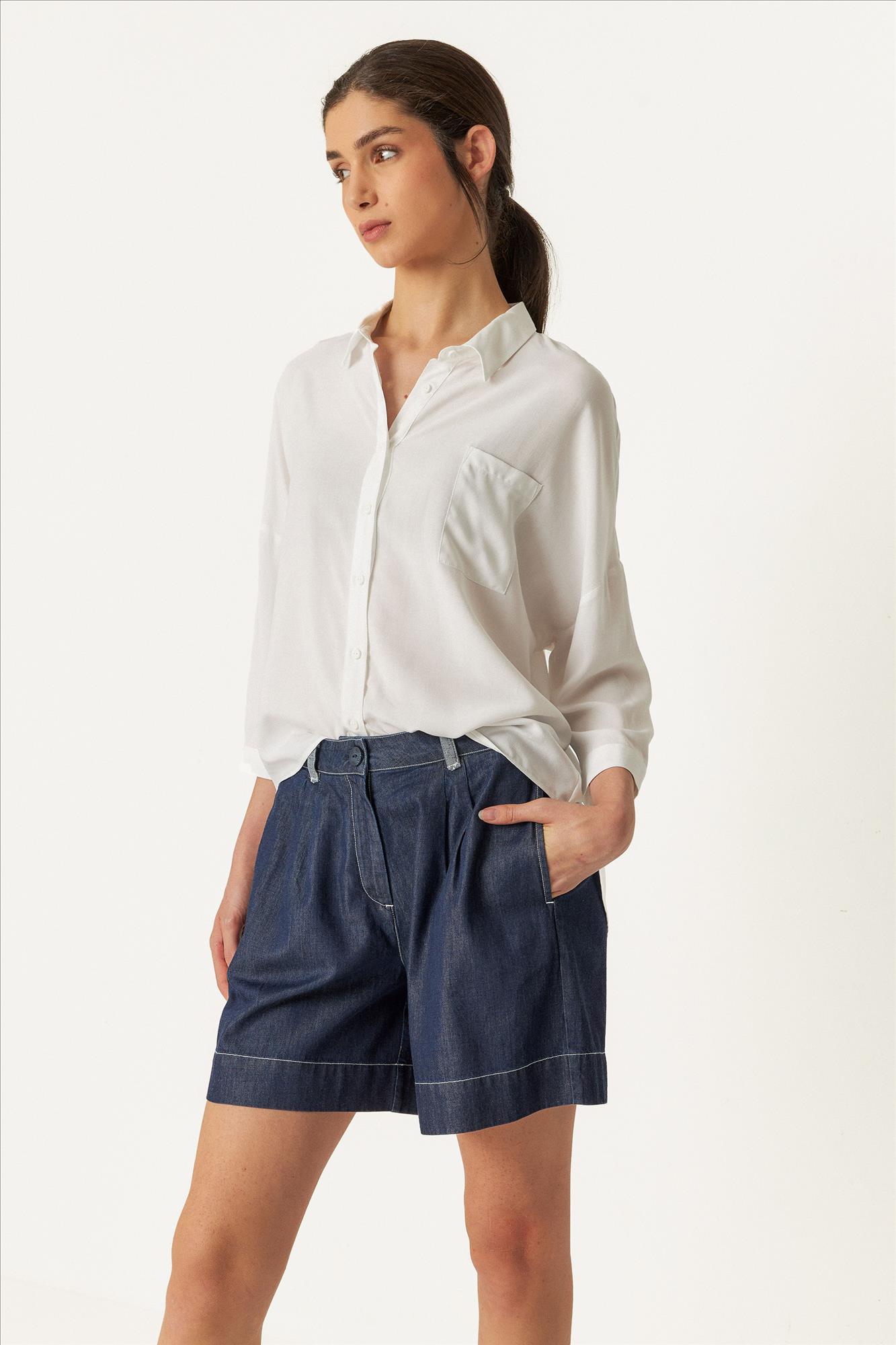 SkunkFunk - Donkerblauwe Naroa short