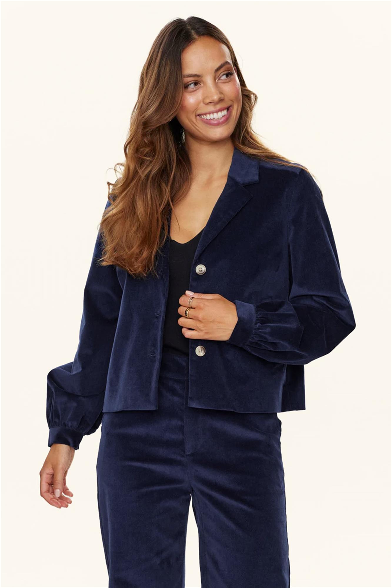 Nümph - Donkerblauwe Joanna blazer