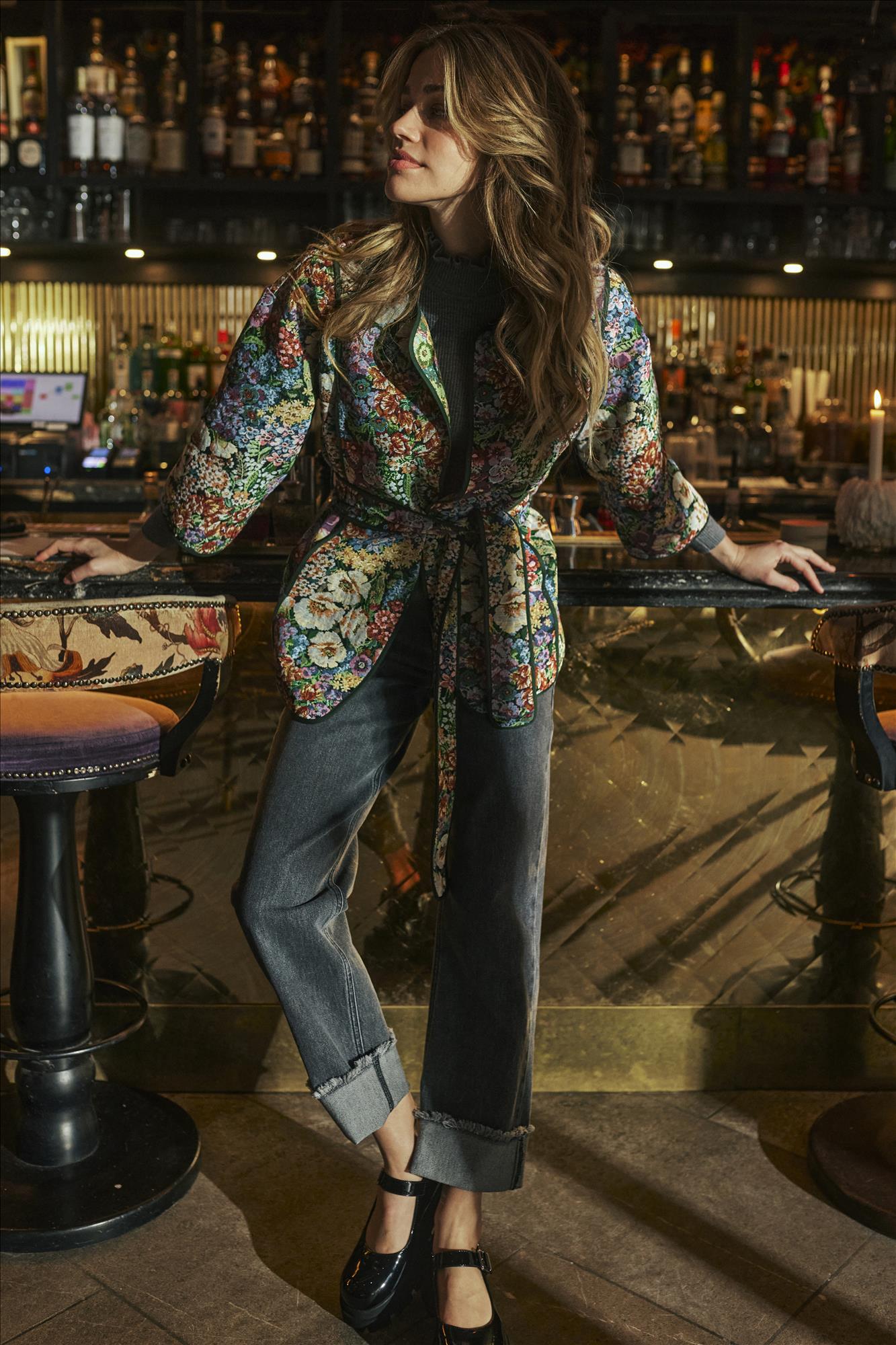 Nümph - Multicolor Greyson kimono