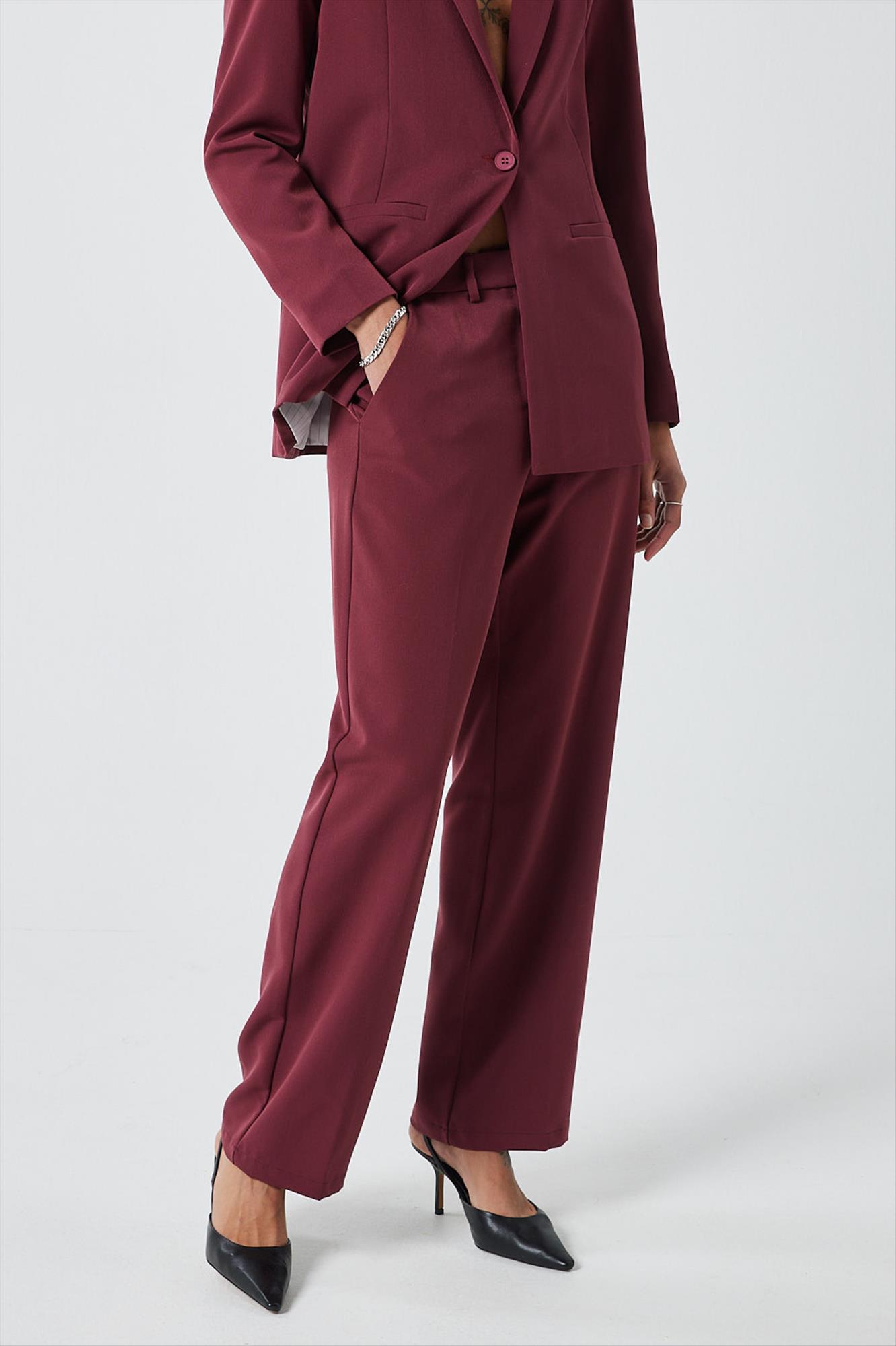 Minimum - Bordeaux Halliroy broek