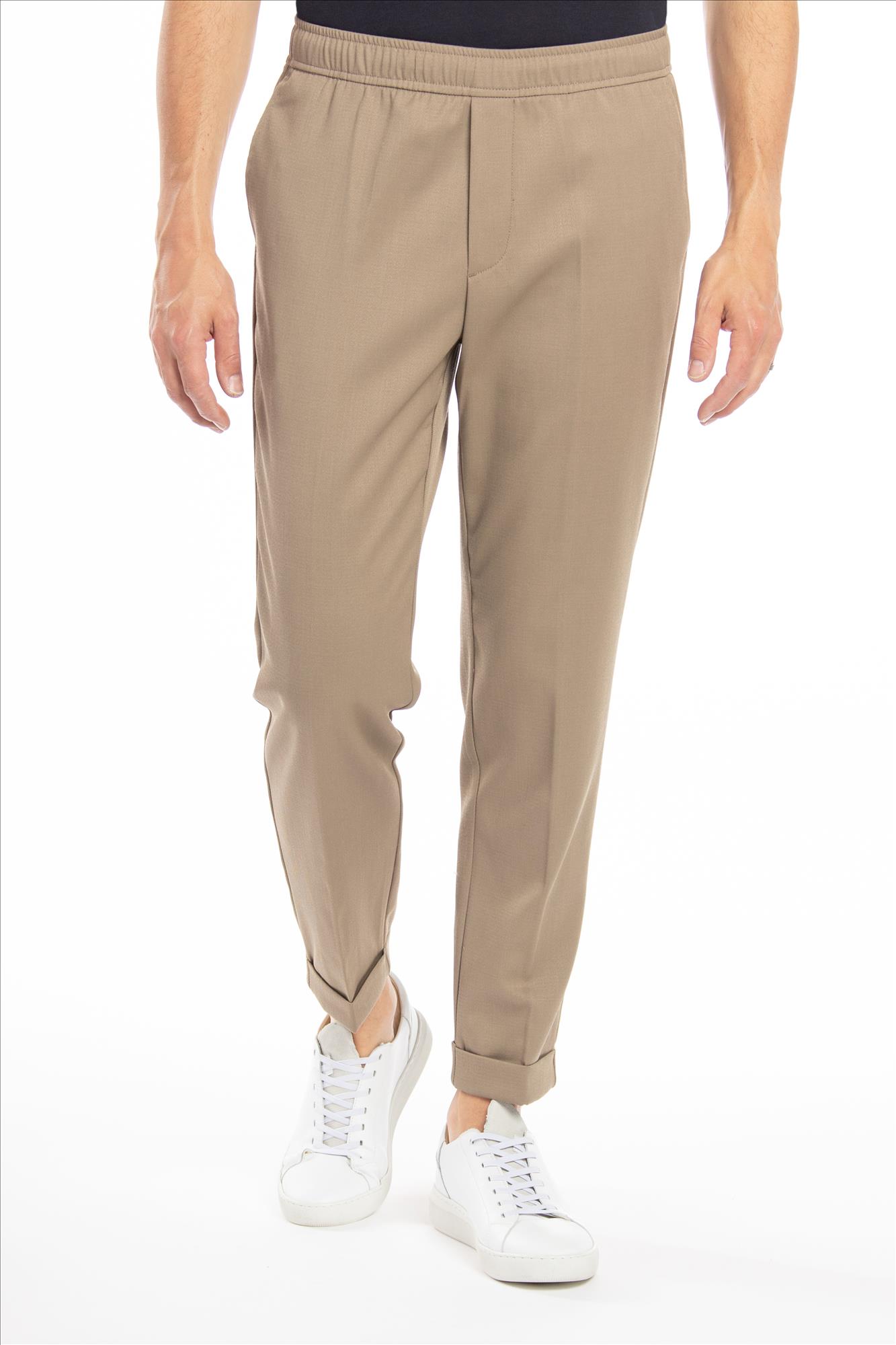 Minimum - Beige Munk straight tapered chino