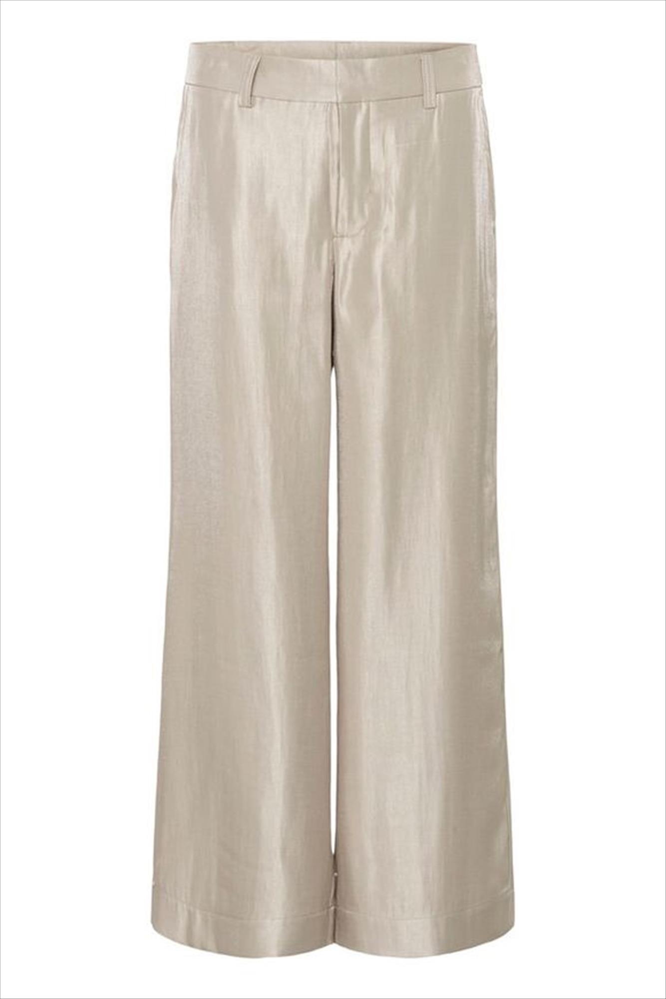 My Essential Wardrobe - Gouden Shine Wide broek
