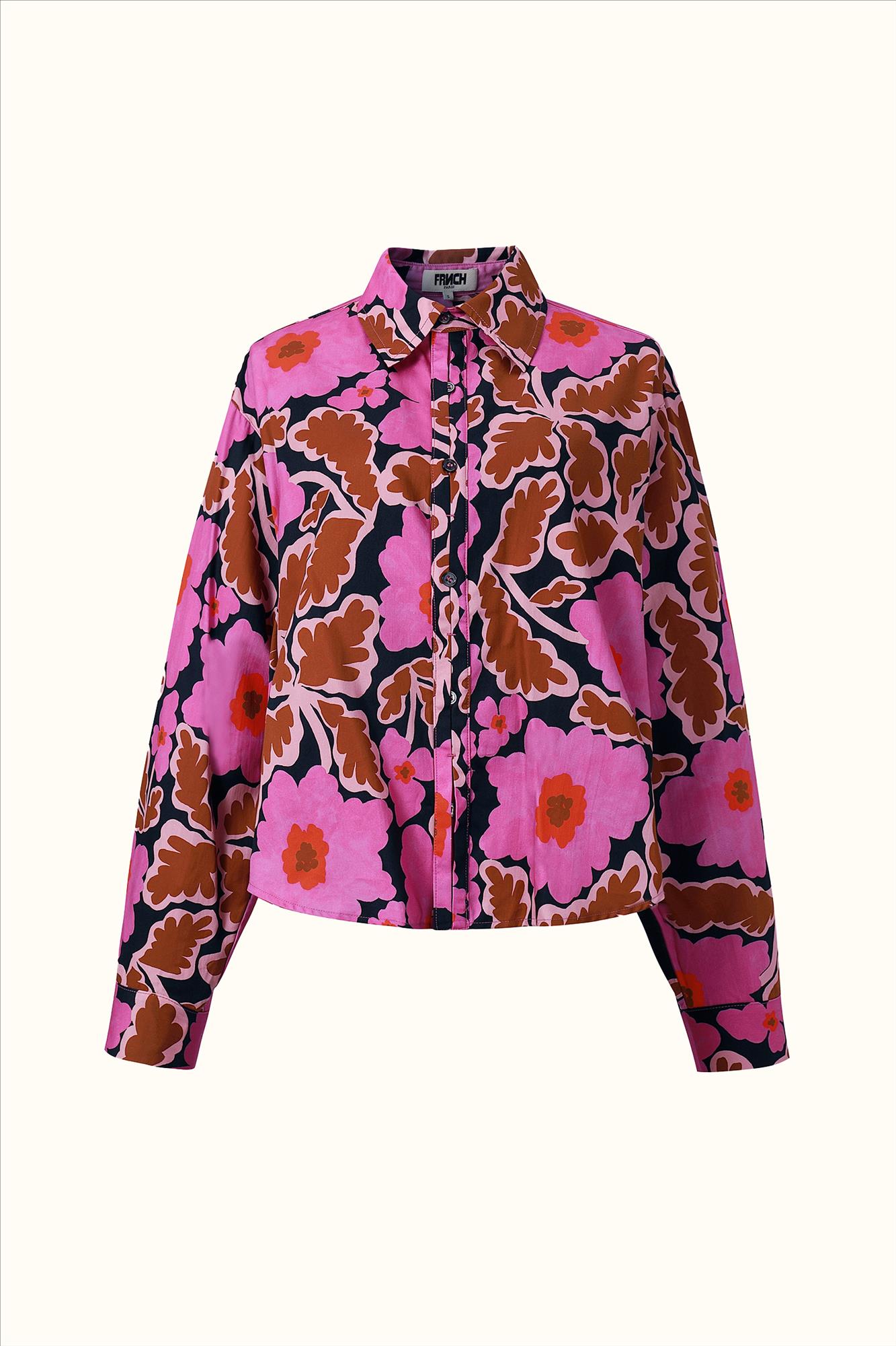 FRNCH - Fushia Vitoria blouse