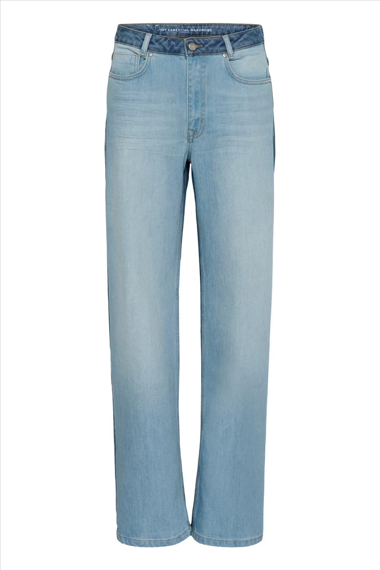 My Essential Wardrobe - Blauwe Louis straight jeans
