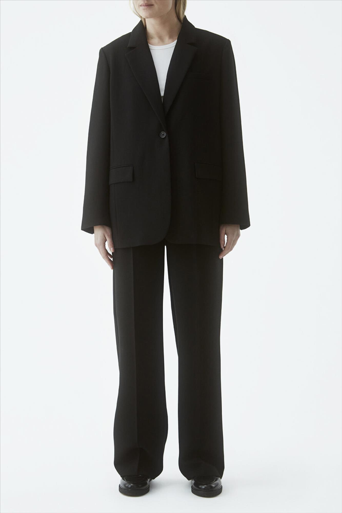 Modström - Zwarte oversized Gale blazer