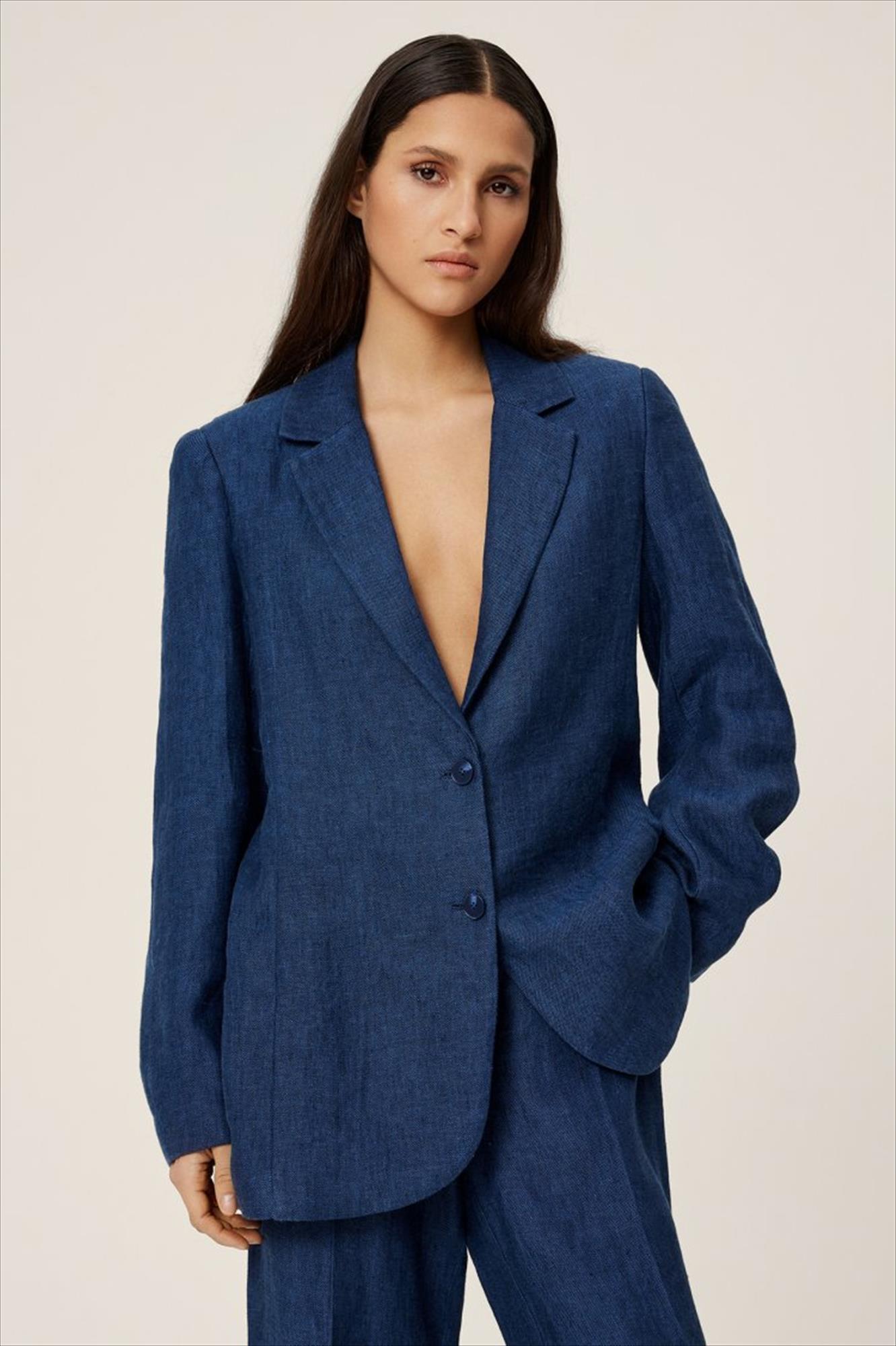 MSCH COPENHAGEN - Donkerblauwe Claritta blazer