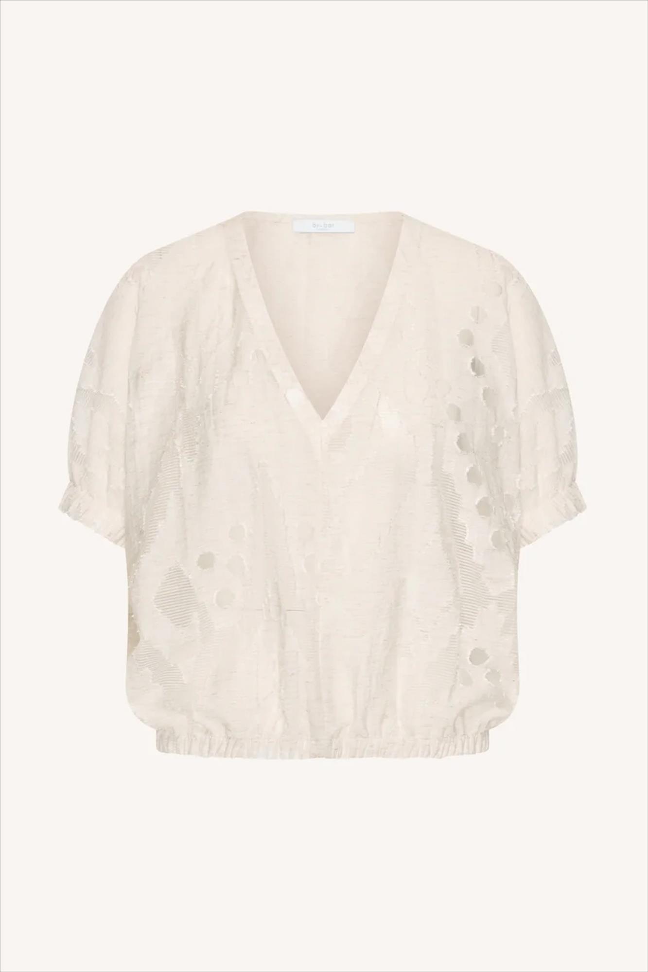 BY BAR - Ecru Mabel Mist blouse