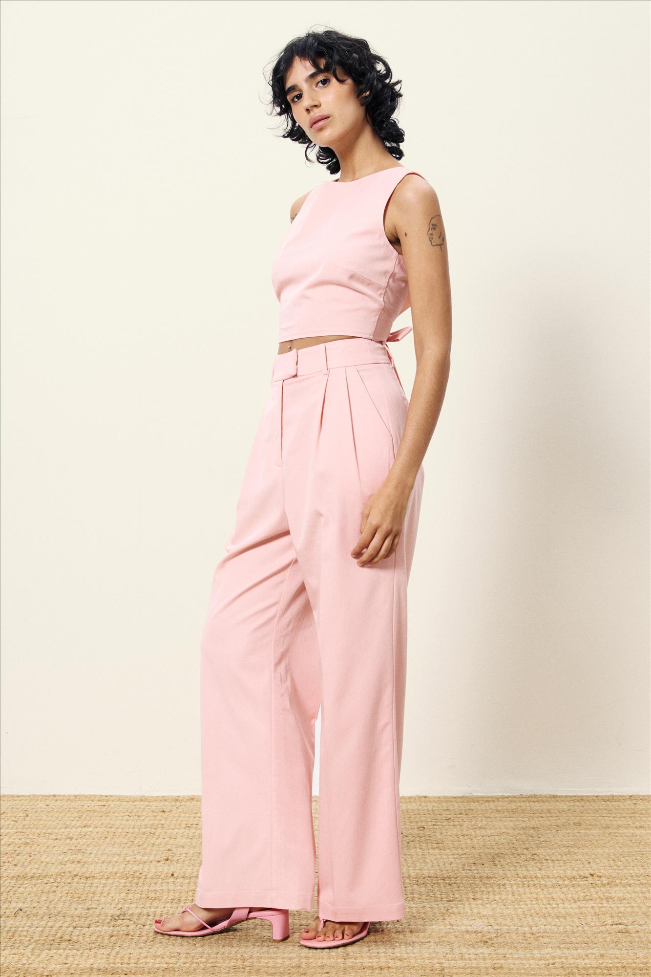 FRNCH - Roze Adassa broek