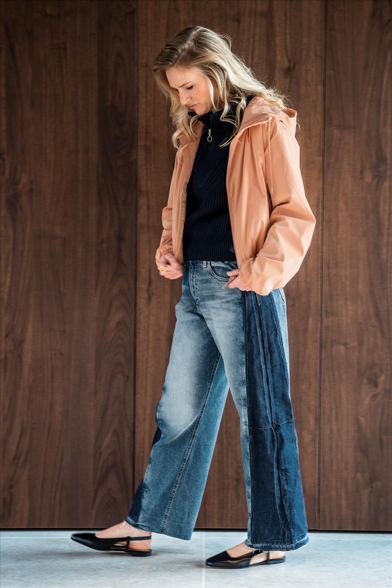 Lee - Blauwe Loose Rider jeans