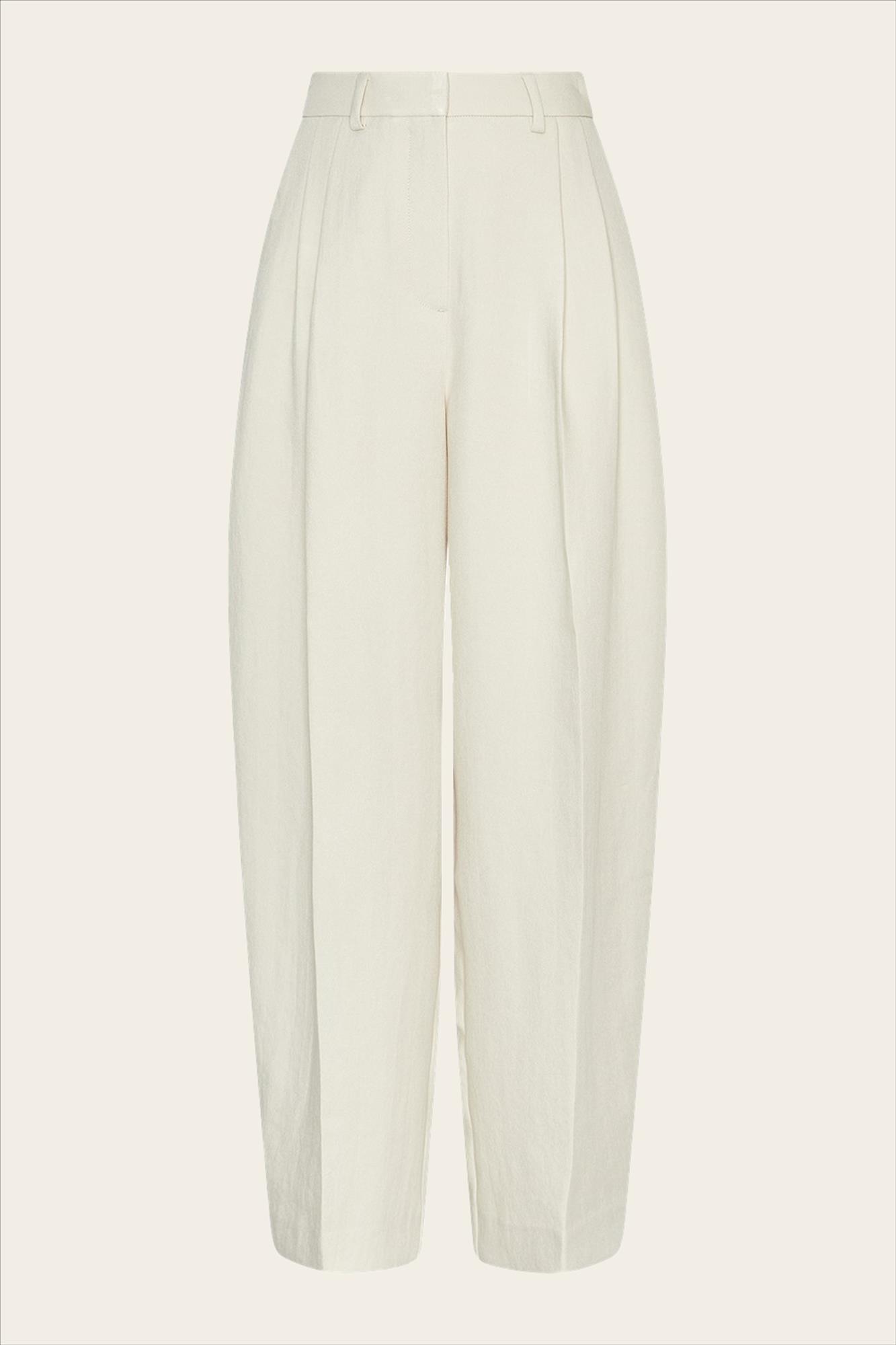 MSCH COPENHAGEN - Ecru Esteriane broek