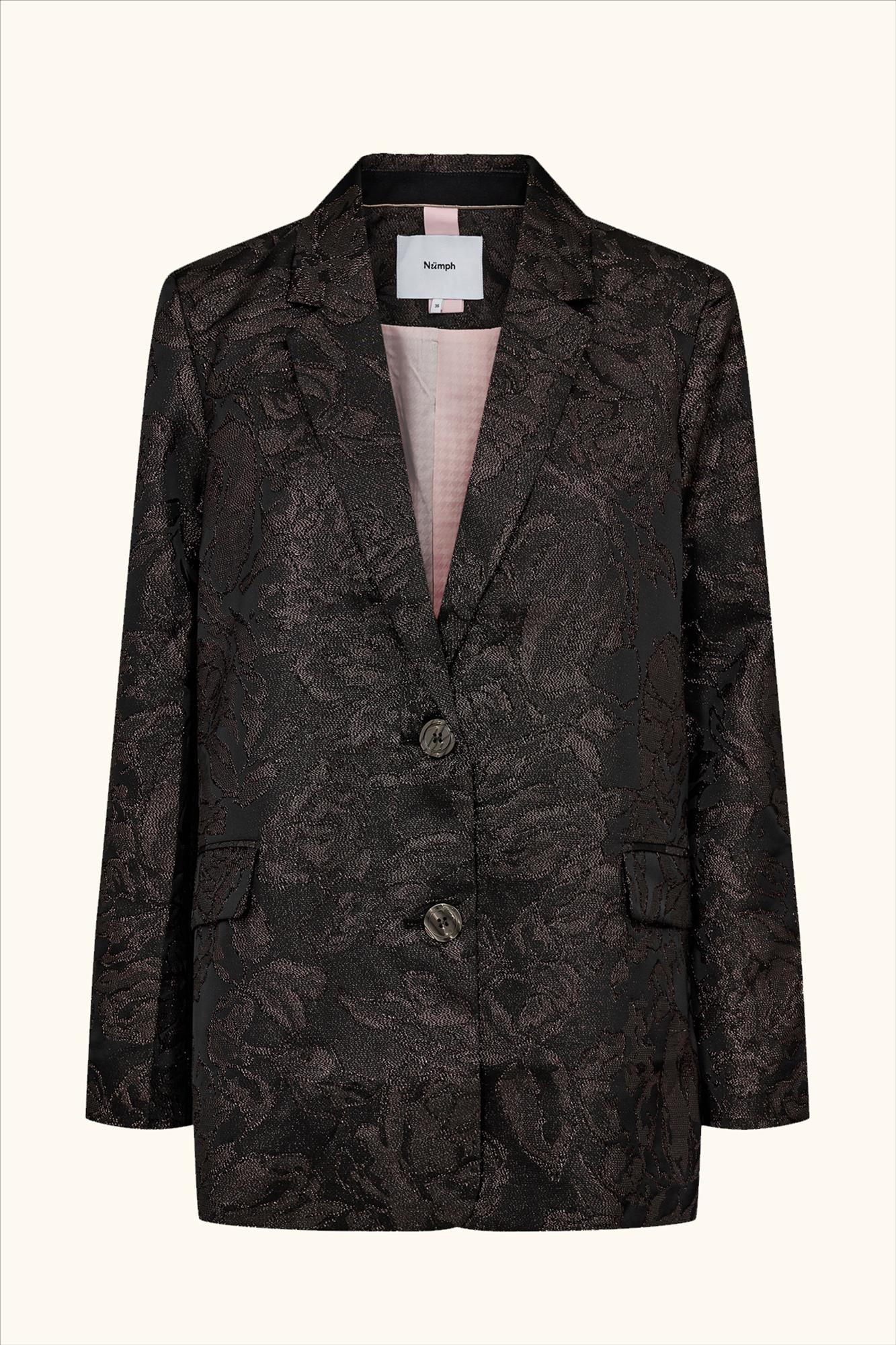 Nümph - Donkerbruine Lika blazer