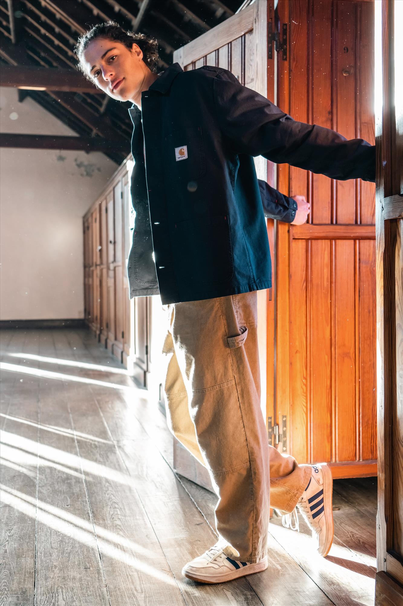 Carhartt WIP - Donkerblauwe Wesley jas