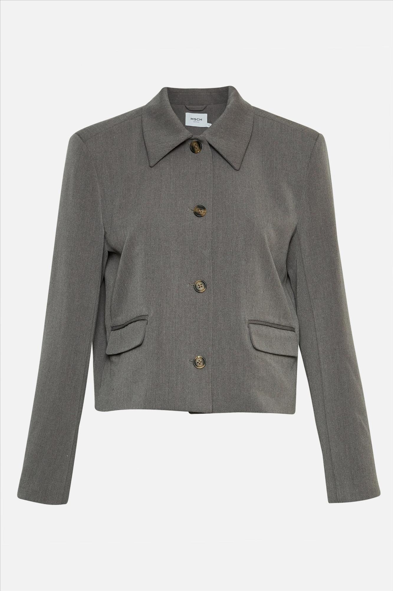 MSCH COPENHAGEN - Lichtgrijze Henrika blazer