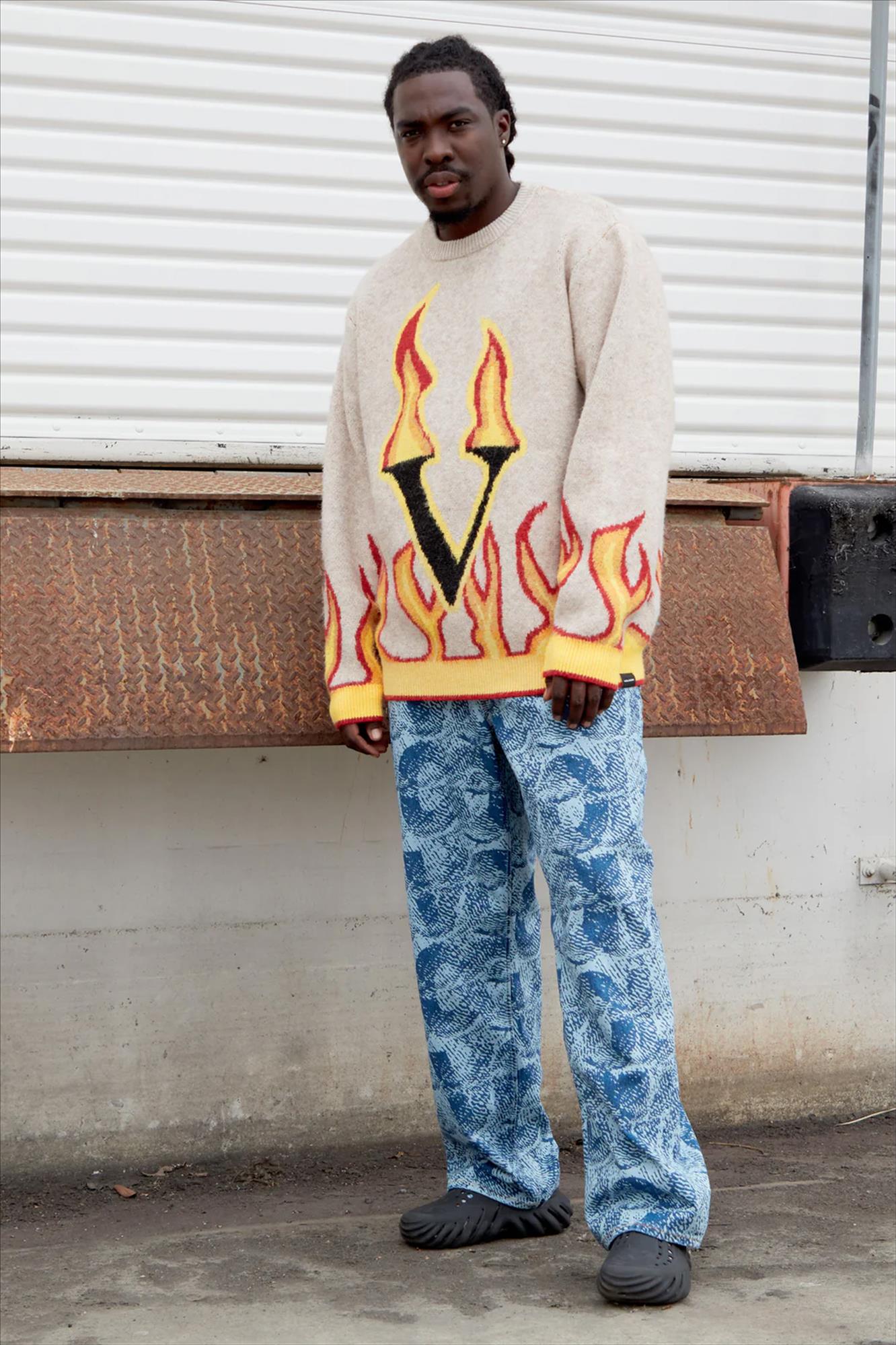 Volcom - Blauwe Fergadelic jeans