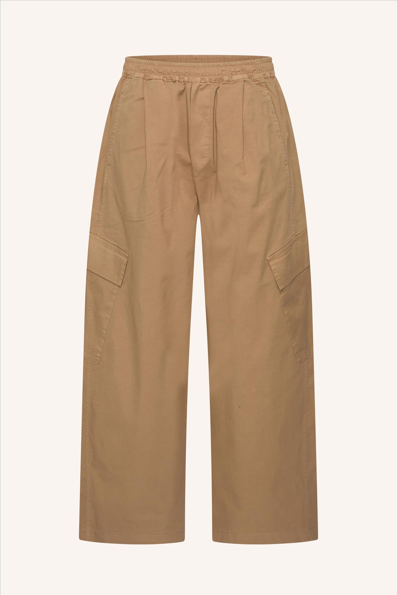 BY BAR - Beige Matcha broek