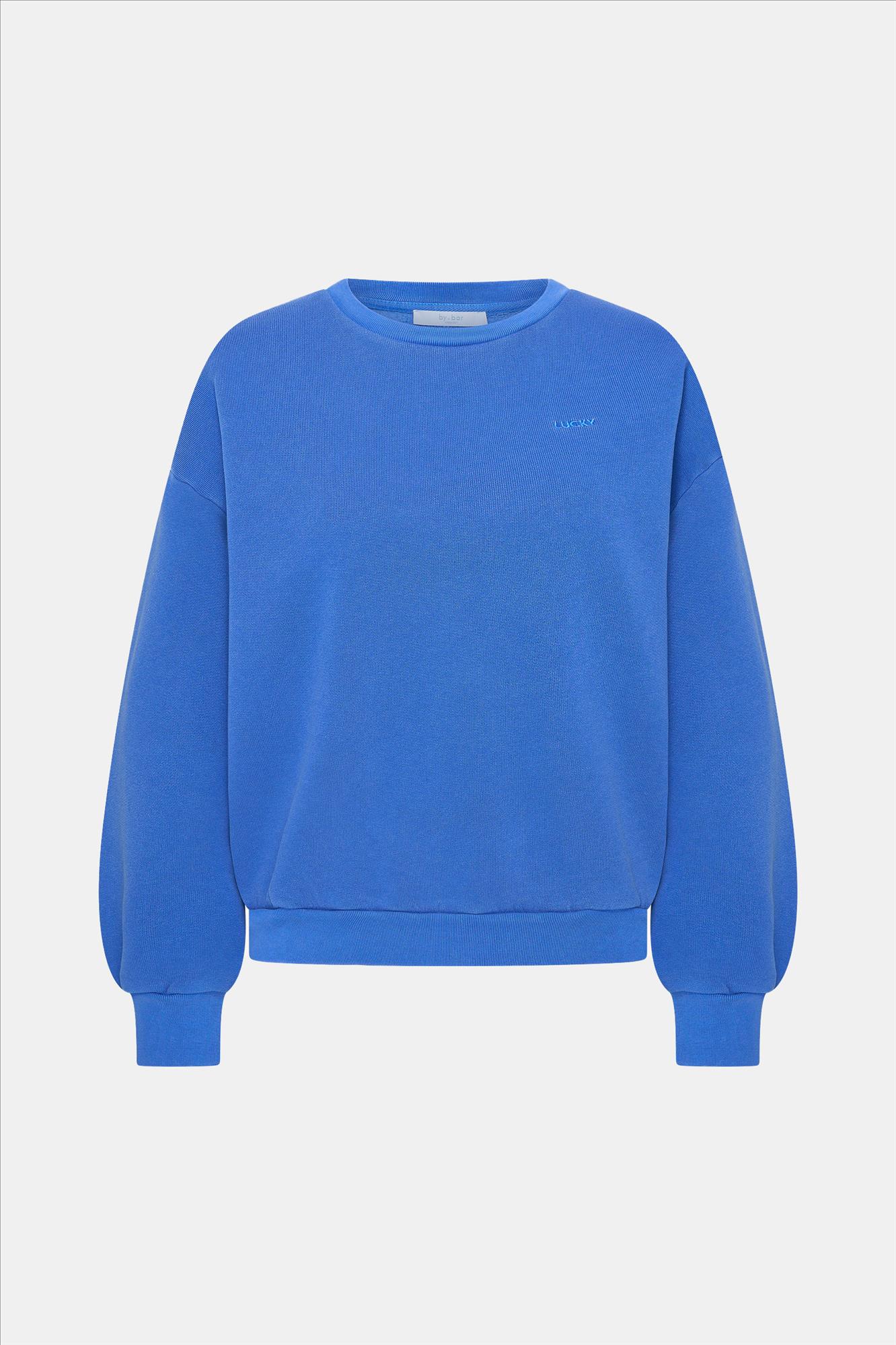 BY BAR - Blauwe Lili Lucky sweater