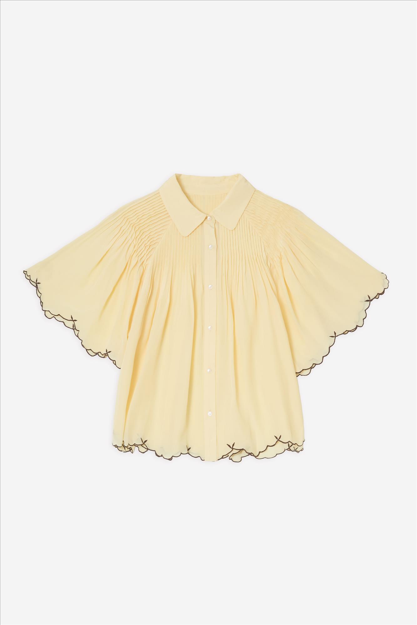 YERSE - Gele Micaela blouse