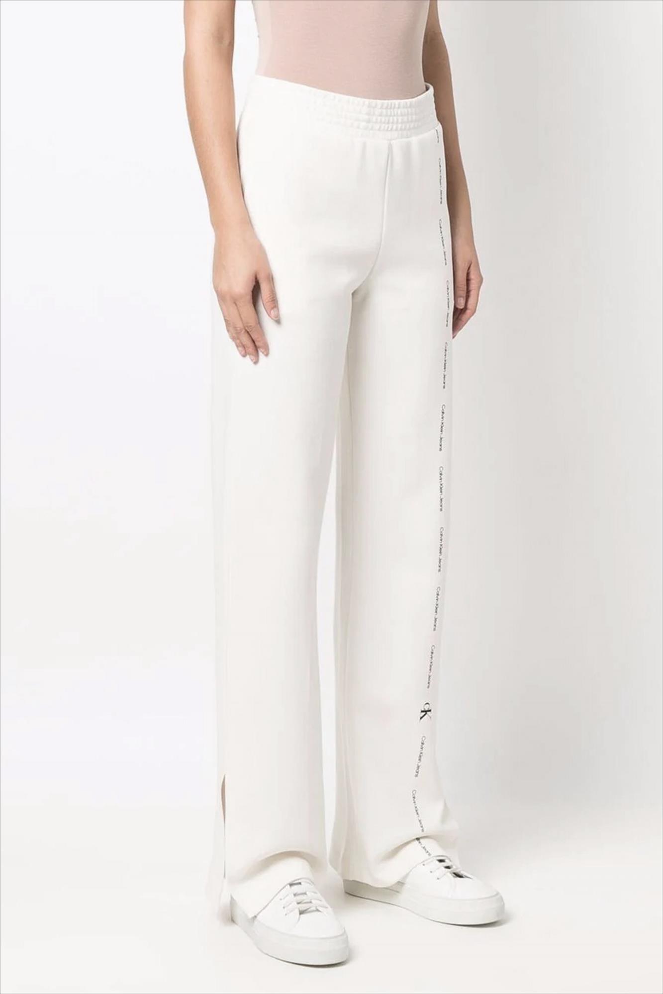 Calvin Klein Jeans - Ecru Repeat Logo Jog sweatpant