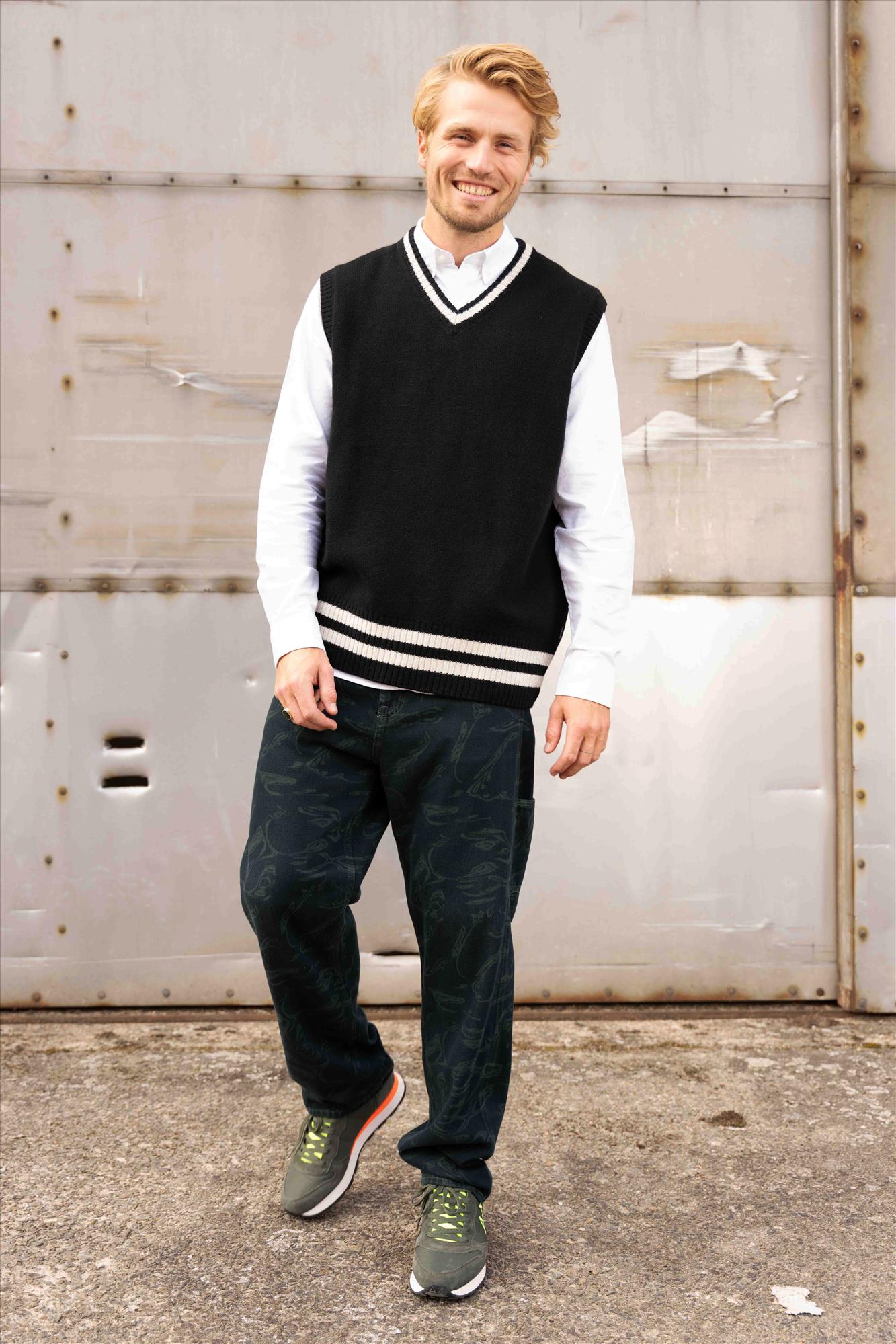 Carhartt WIP - Zwarte Stanford debardeur