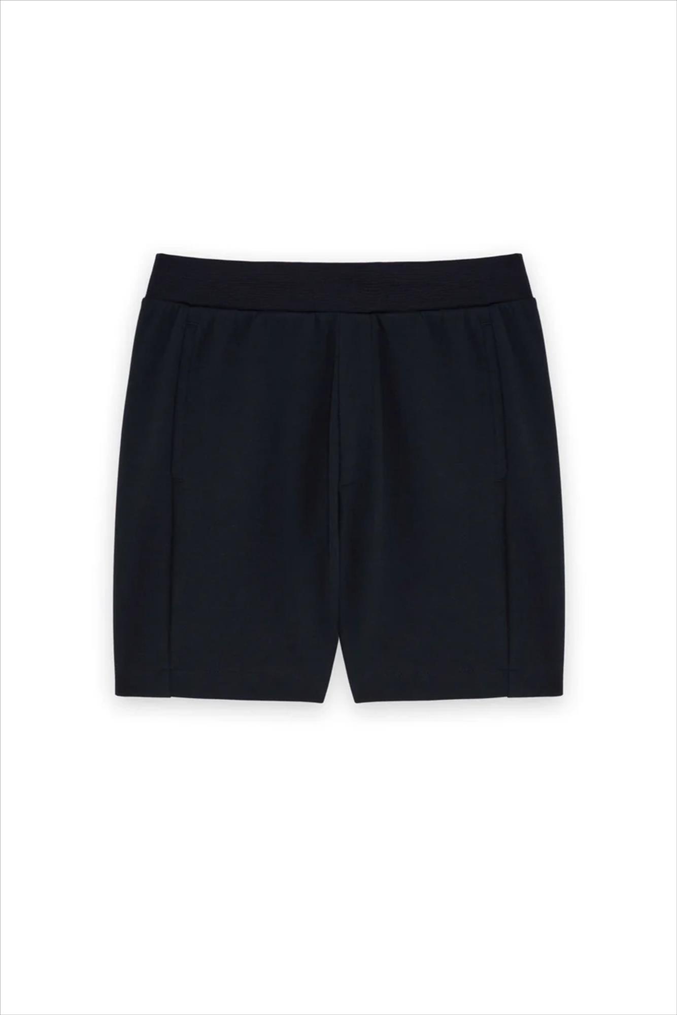 Lyle & Scott - Donkerblauwe Blend Track sweatshort