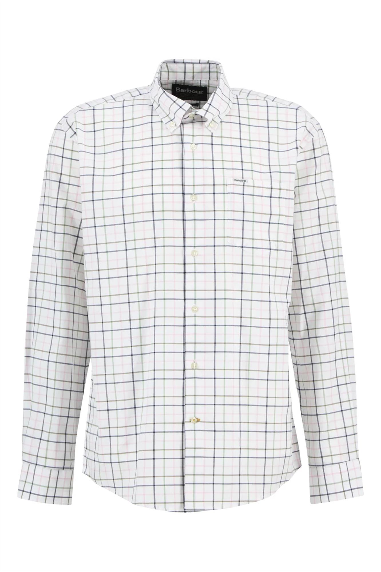 Barbour - Roze-Groen Caswell hemd