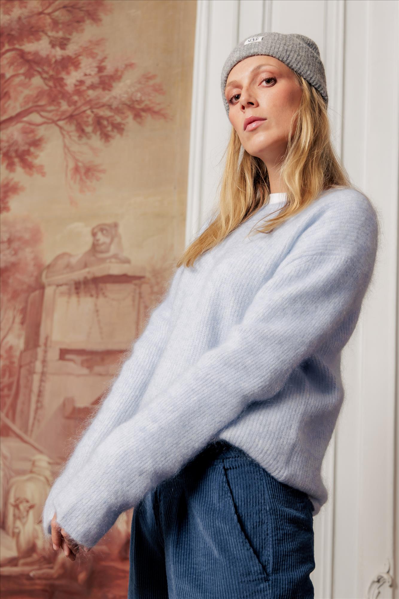 Minimum - Lichtblauwe Calaha trui