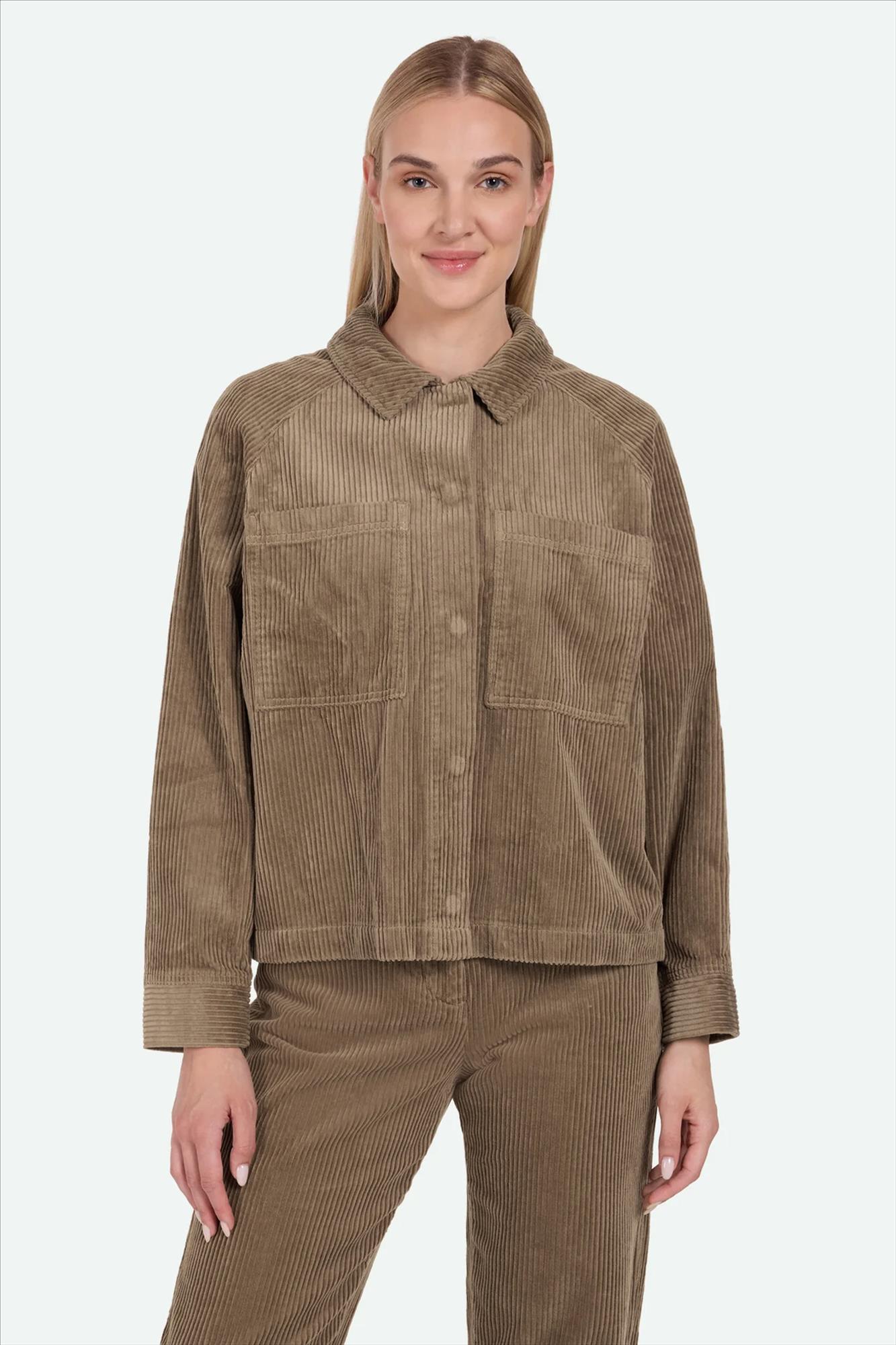 Minimum - Beige Olena overhemd