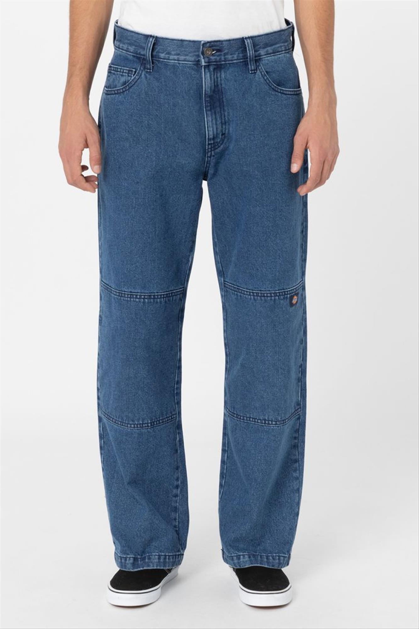 Dickies - Donkerblauwe Double Knee jeans