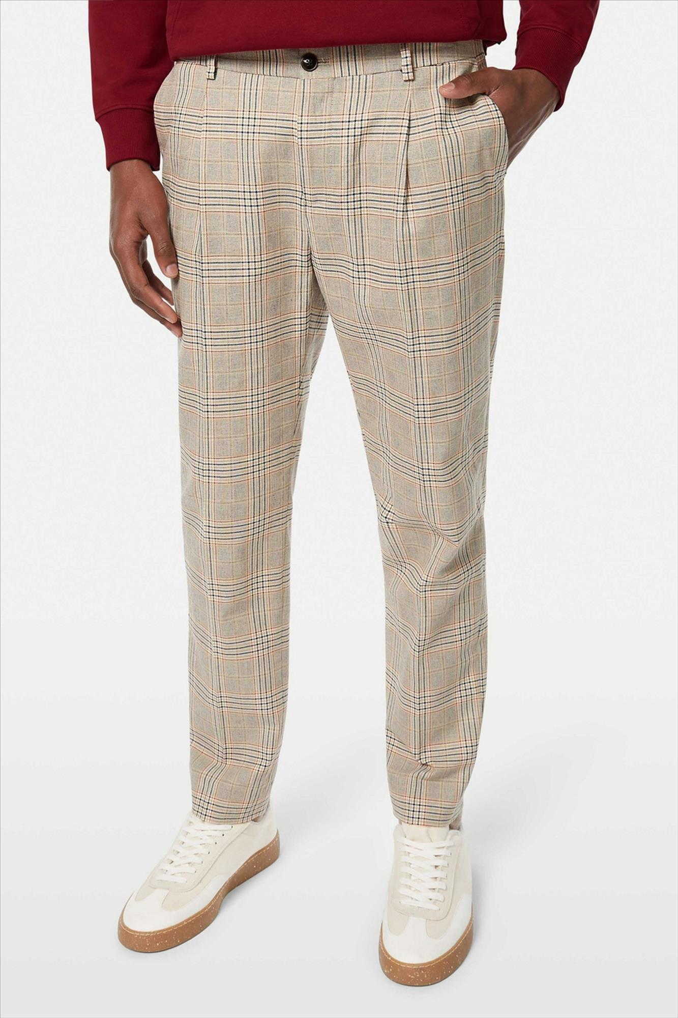 Scotch & Soda - Beige Blake slim broek