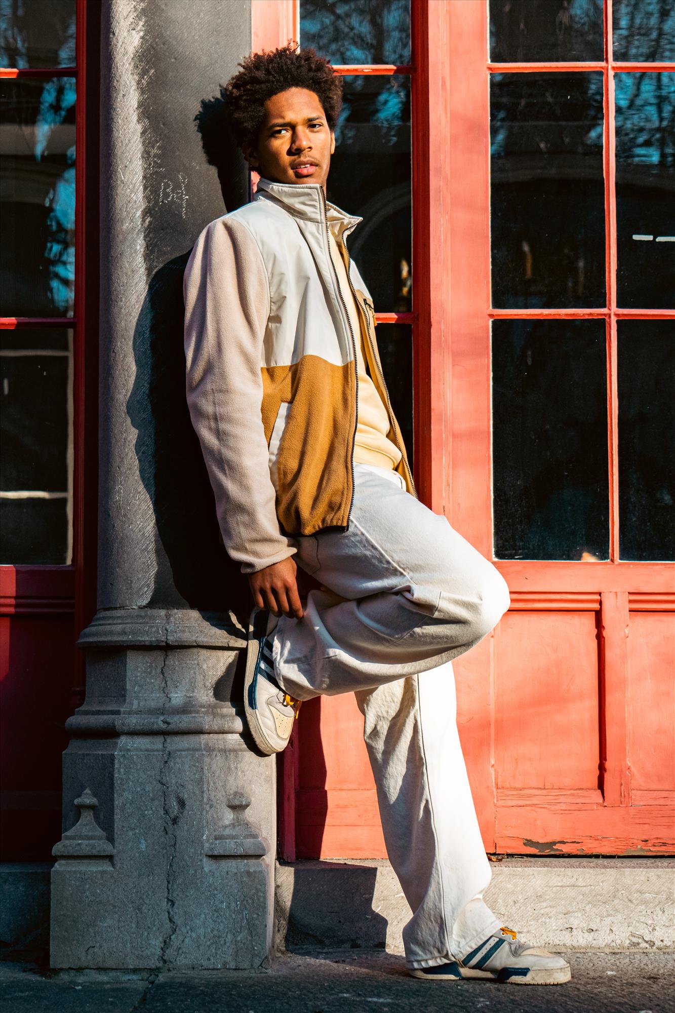 Iriedaily - Beige Aut Deck fleecejas