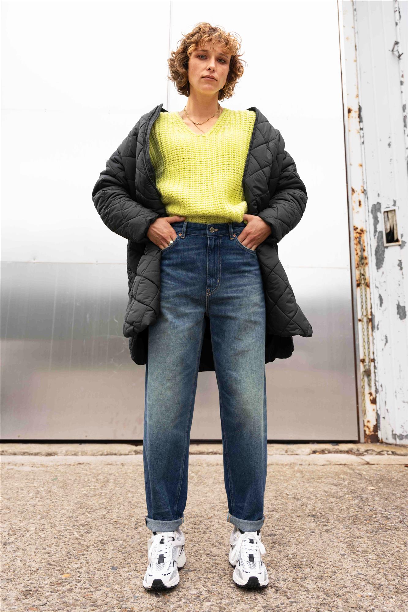 Scotch & Soda - Donkerblauwe The Tide Balloon jeans